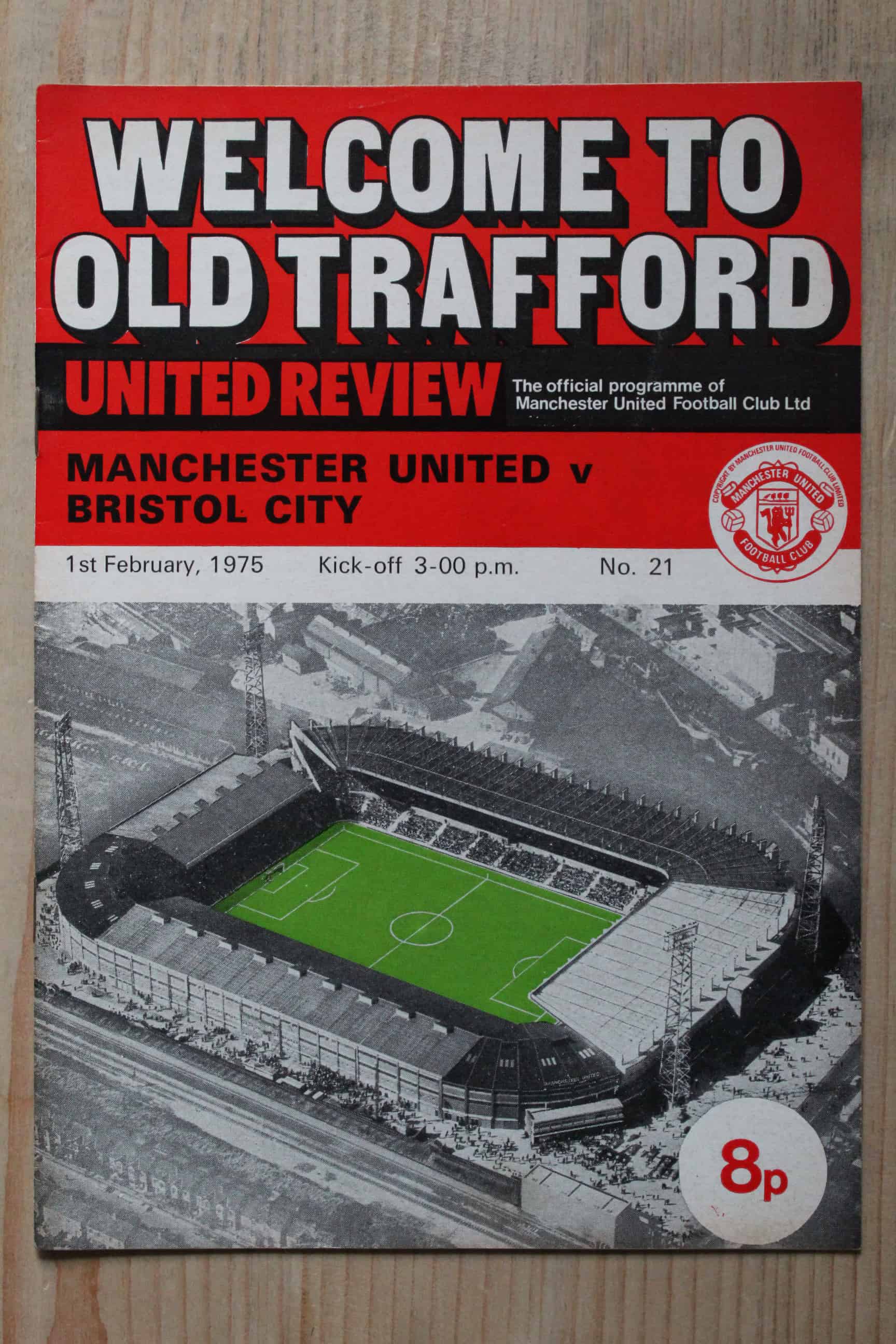 Manchester United FC v Bristol City FC